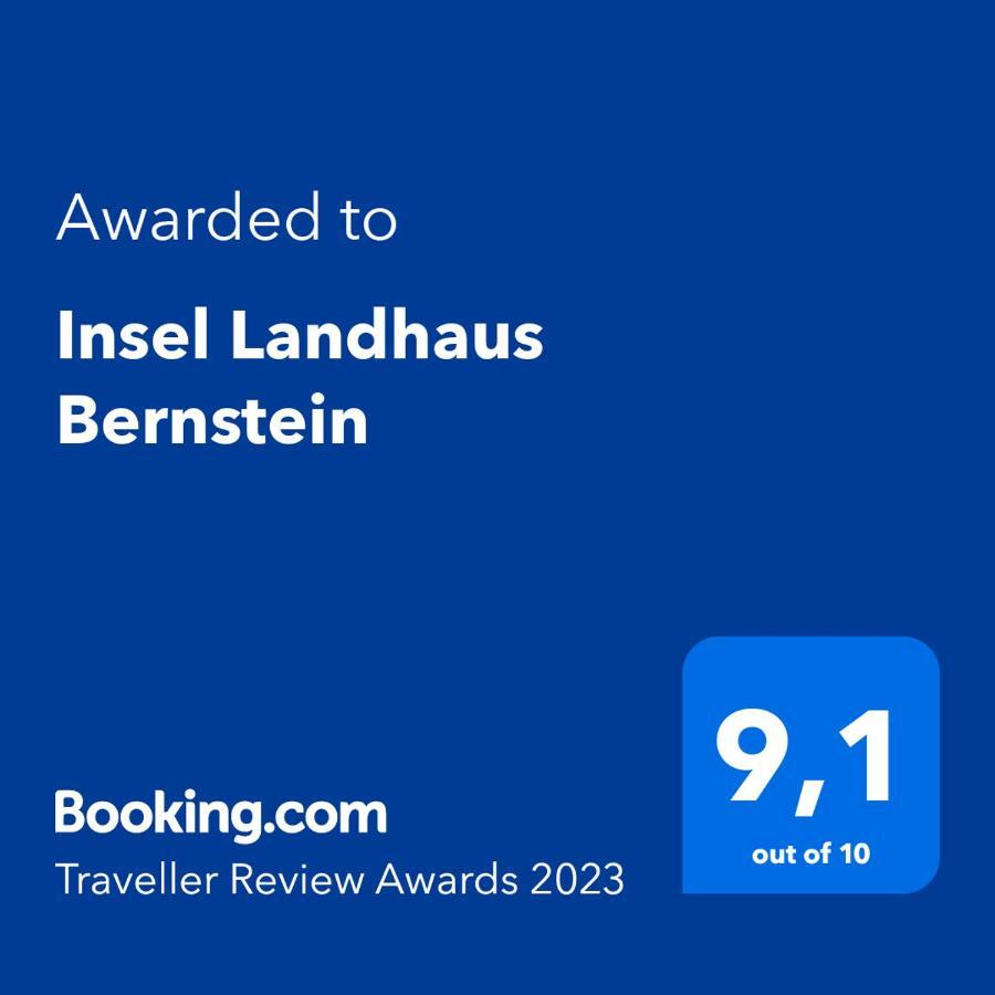 Insel Landhaus Bernstein Villa Gager Eksteriør billede